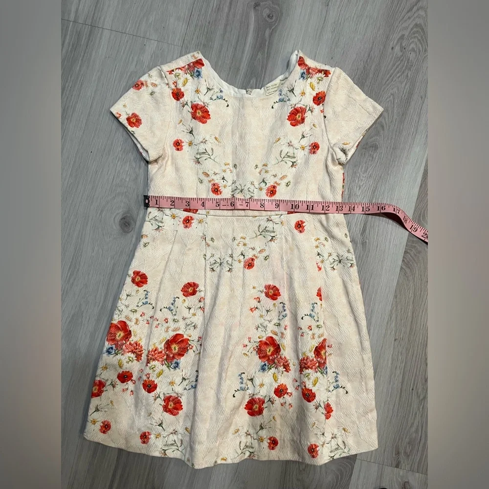 ZARA Floral Embroidered Dress‎